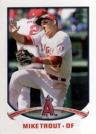 2015 Topps Stickers #99 Mike Trout Front
