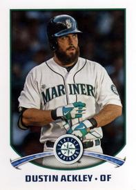 2015 Topps Stickers #121 Dustin Ackley Front