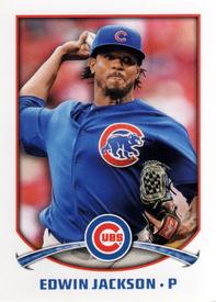 2015 Topps Stickers #212 Edwin Jackson Front