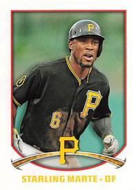 2015 Topps Stickers #241 Starling Marte Front