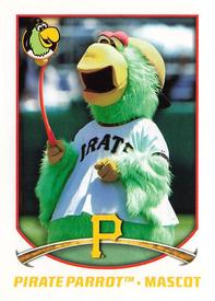2015 Topps Stickers #247 Pirate Parrot Front