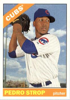 2015 Topps Heritage #604 Pedro Strop Front