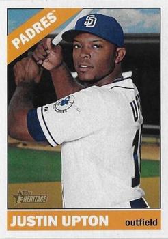 2015 Topps Heritage #702 Justin Upton Front