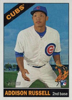 2015 Topps Heritage #718 Addison Russell Front