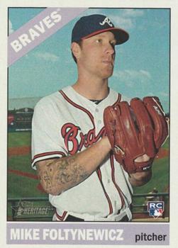 2015 Topps Heritage #719 Mike Foltynewicz Front