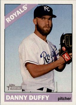 2015 Topps Heritage #4 Danny Duffy Front