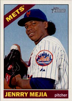 2015 Topps Heritage #9 Jenrry Mejia Front