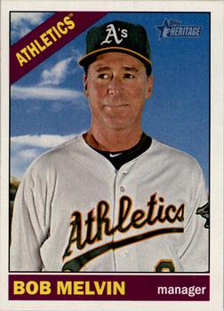 2015 Topps Heritage #34 Bob Melvin Front