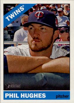 2015 Topps Heritage #40 Phil Hughes Front