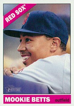 2015 Topps Heritage #45 Mookie Betts Front