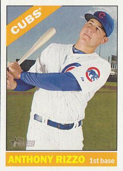 2015 Topps Heritage #110 Anthony Rizzo Front