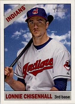 2015 Topps Heritage #266 Lonnie Chisenhall Front
