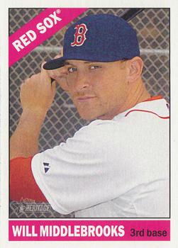 2015 Topps Heritage #289 Will Middlebrooks Front