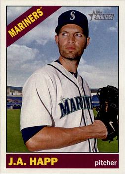 2015 Topps Heritage #294 J.A. Happ Front
