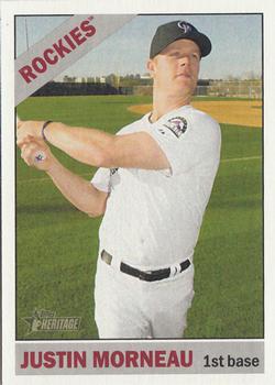 2015 Topps Heritage #299 Justin Morneau Front