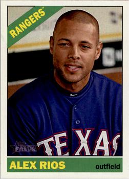 2015 Topps Heritage #314 Alex Rios Front