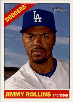 2015 Topps Heritage #374 Jimmy Rollins Front
