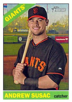 2015 Topps Heritage #31 Andrew Susac Front