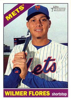 2015 Topps Heritage #41 Wilmer Flores Front