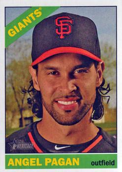 2015 Topps Heritage #69 Angel Pagan Front