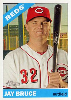 2015 Topps Heritage #180 Jay Bruce Front