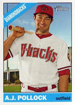 2015 Topps Heritage #247 A.J. Pollock Front
