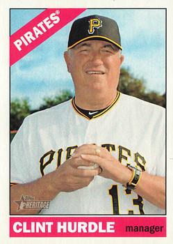 2015 Topps Heritage #318 Clint Hurdle Front
