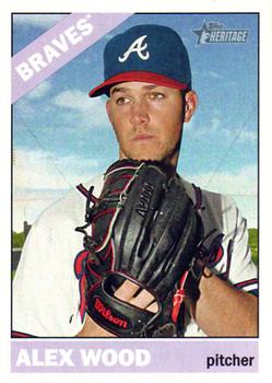 2015 Topps Heritage #334 Alex Wood Front