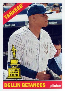 2015 Topps Heritage #388 Dellin Betances Front