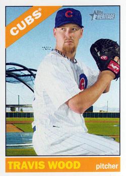 2015 Topps Heritage #398 Travis Wood Front