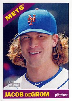2015 Topps Heritage #429 Jacob deGrom Front