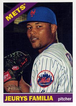 2015 Topps Heritage #569 Jeurys Familia Front