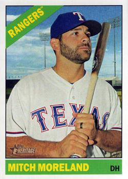 2015 Topps Heritage #583 Mitch Moreland Front