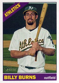 2015 Topps Heritage #586 Billy Burns Front