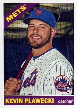 2015 Topps Heritage #592 Kevin Plawecki Front