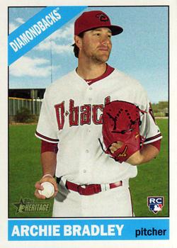 2015 Topps Heritage #599 Archie Bradley Front