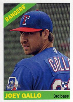 2015 Topps Heritage #647 Joey Gallo Front