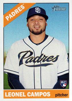 2015 Topps Heritage #648 Leonel Campos Front
