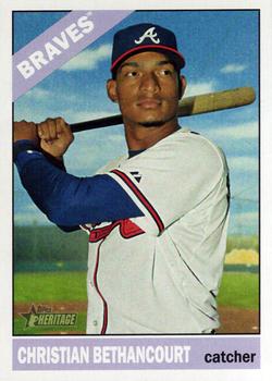 2015 Topps Heritage #654 Christian Bethancourt Front