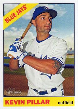 2015 Topps Heritage #681 Kevin Pillar Front