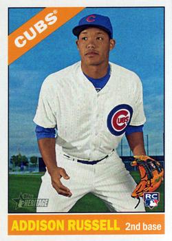 2015 Topps Heritage #718 Addison Russell Front