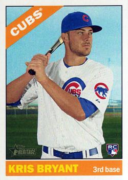 2015 Topps Heritage #725 Kris Bryant Front