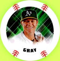 2015 Topps Chipz #NNO Sonny Gray Front