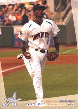 2012 Grandstand Aberdeen IronBirds #19 Dudley Leonora Front