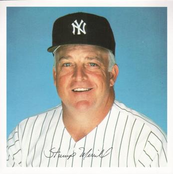 1991 New York Yankees Photo Album #NNO Stump Merrill Front