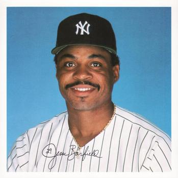 1991 New York Yankees Photo Album #NNO Jesse Barfield Front