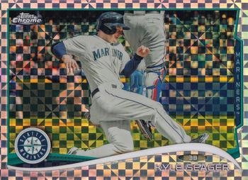 2014 Topps Chrome - X-Fractor #106 Kyle Seager Front