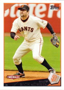 2009 Topps Emerald Nuts San Francisco Giants #22 Rich Aurilia Front