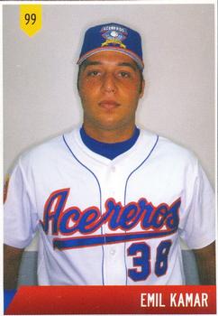 2011 Album Oficial Acereros de Monclova: 1974-2011 #99 Emil Kamar Front