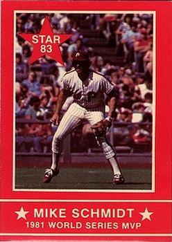 1983 Star Mike Schmidt #4 Mike Schmidt Front